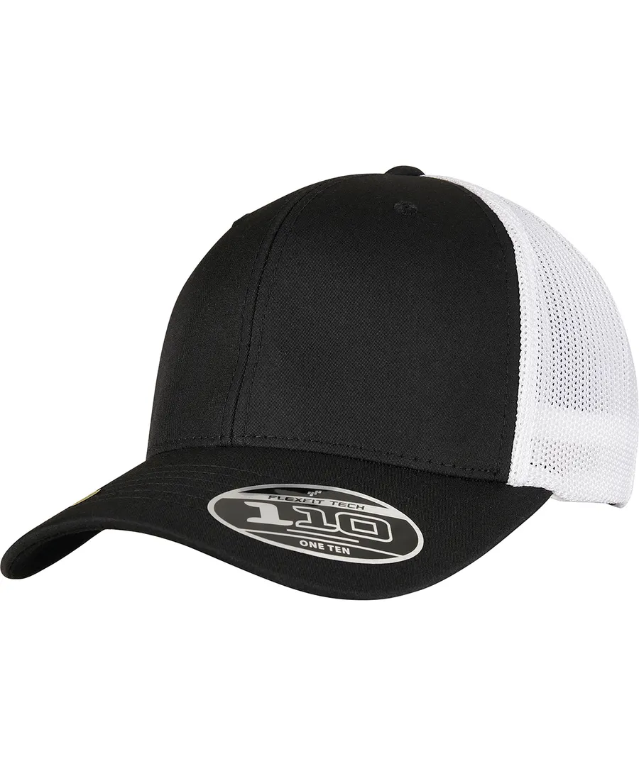 Flexfit 110 recycled cap 2-tone (110RT) – Black/White