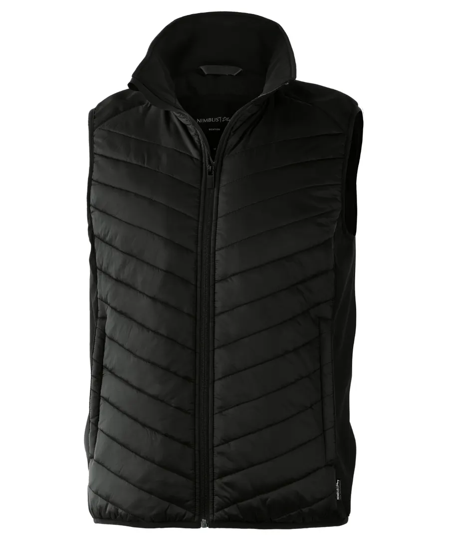 Benton – versatile hybrid vest – Black
