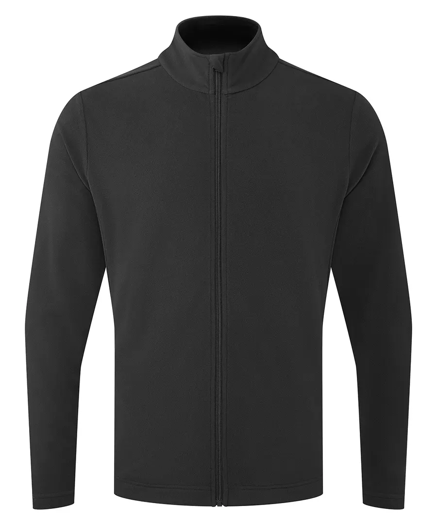 'Recyclight Ultra' full-zip microfleece – Black