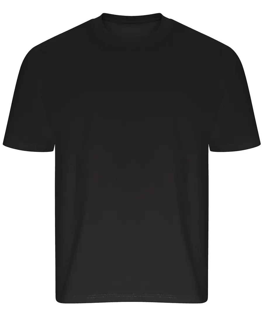 Arrow recycled heavy oversized tee – Black
