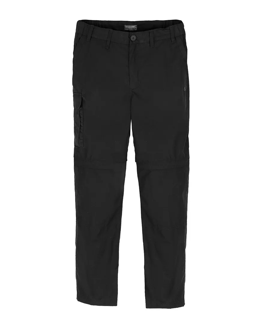 Expert Kiwi tailored convertible trousers – Black