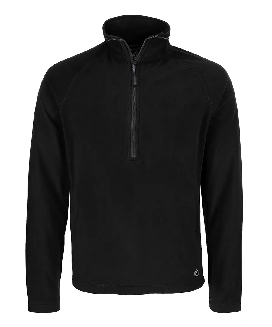 Expert Corey 200 fleece half-zip – Black