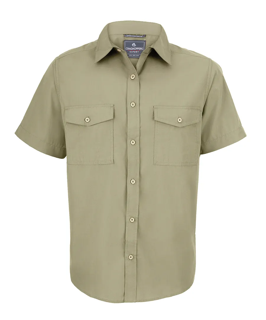 Expert Kiwi short-sleeved shirt – Pebble