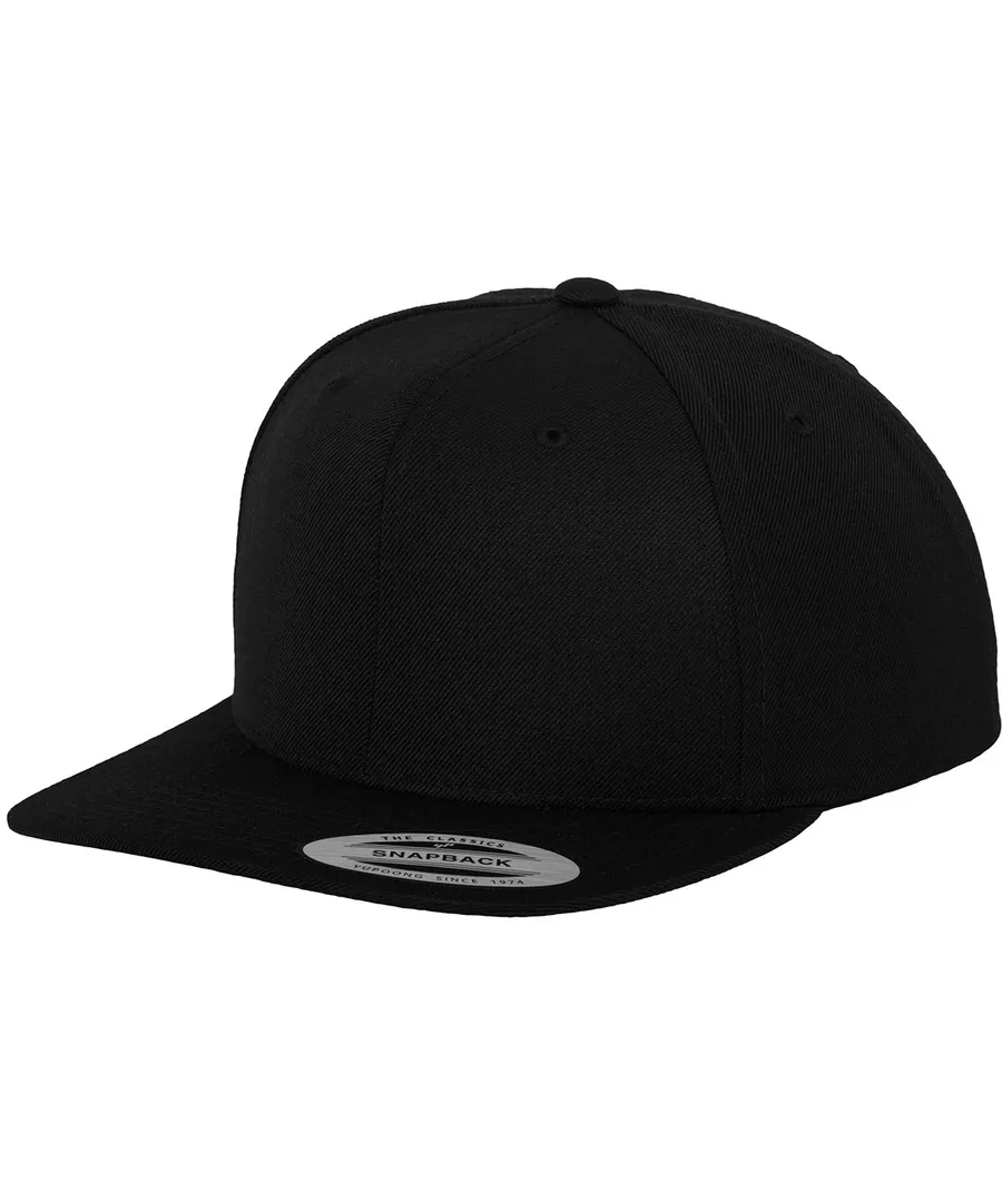 The classic snapback (6089M) – Black/Black
