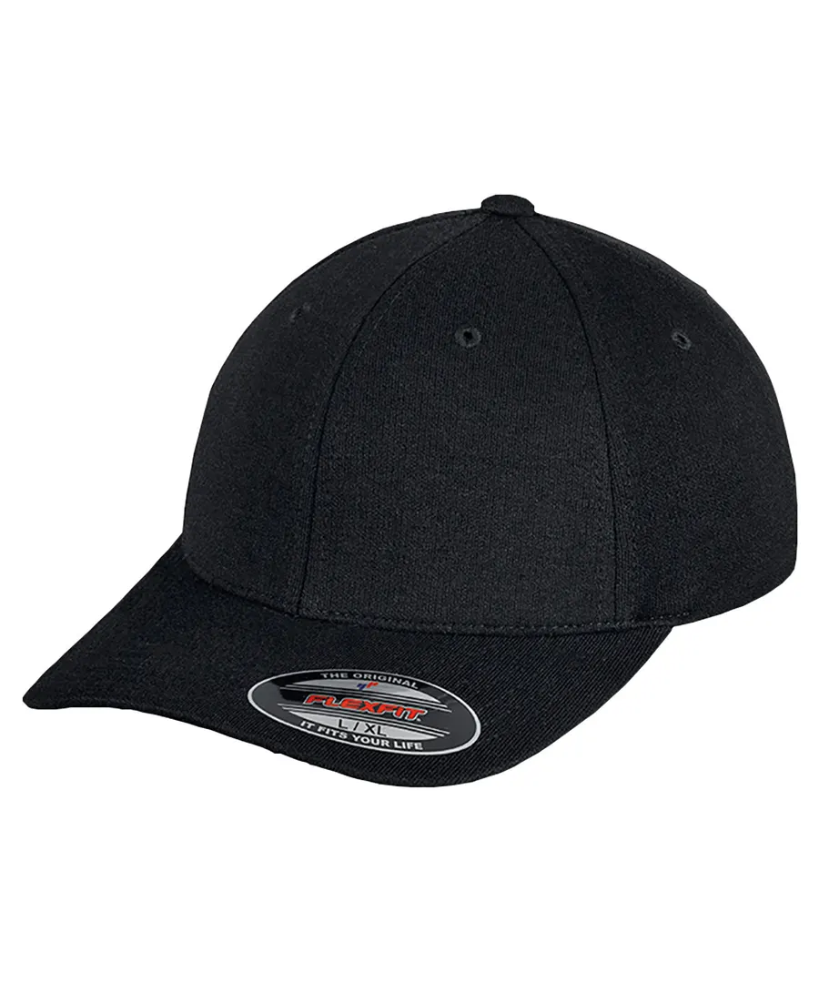 Flexfit double Jersey cap (6778) – Black