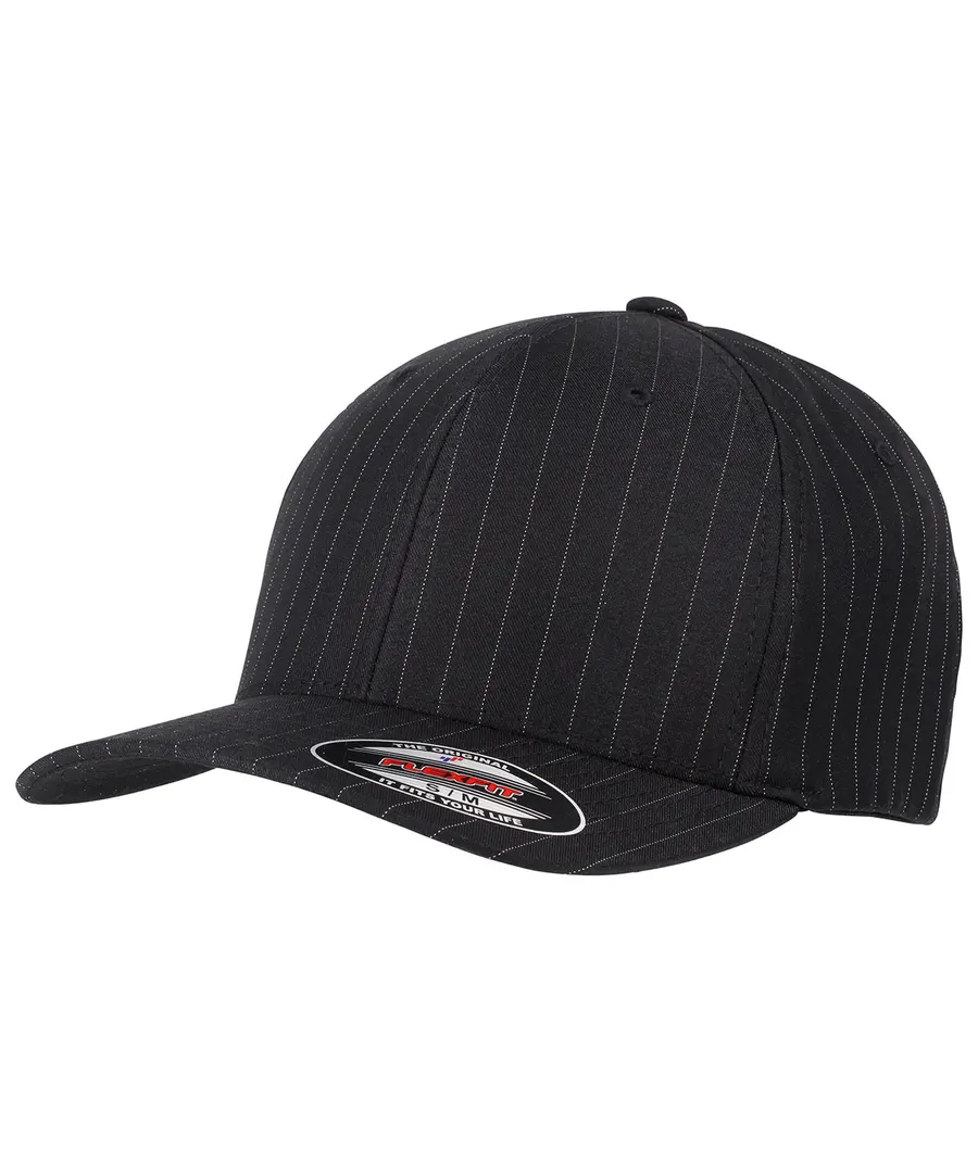Flexfit pinstripe (6195P) – Black/White