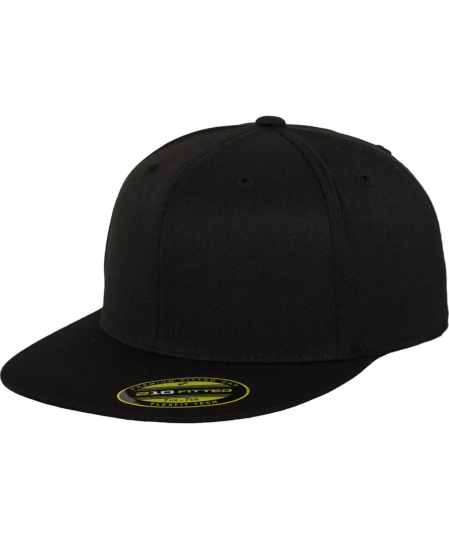 Premium 210 fitted cap (6210) – Black