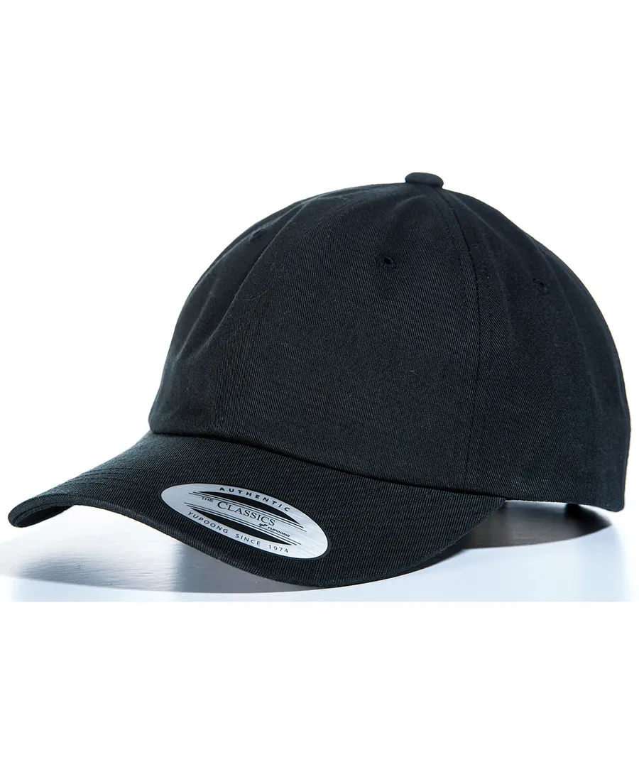 Dad hat baseball strap back (6245CM) – Black