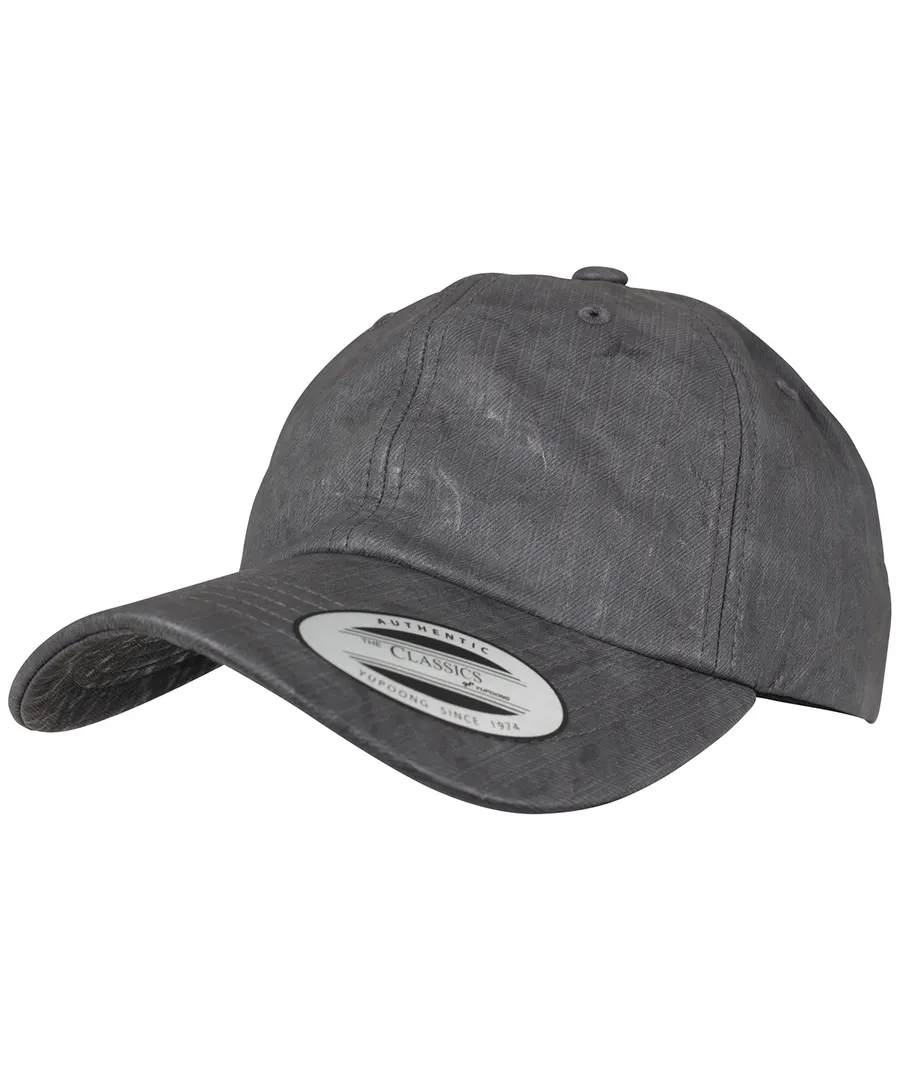 Low-profile coated cap (6245C) – Dark Grey