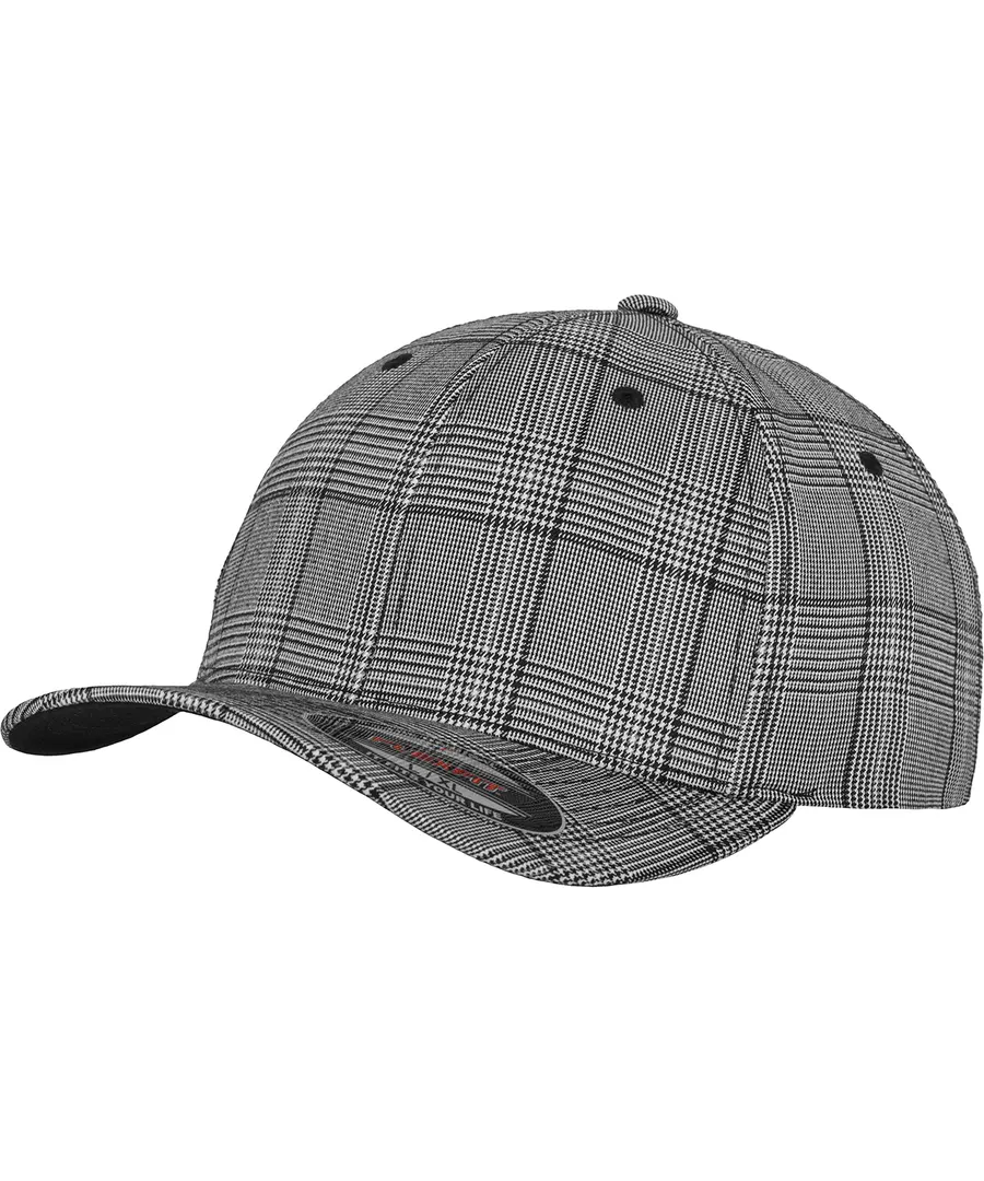 Flexfit glen check (6196) – Black/White