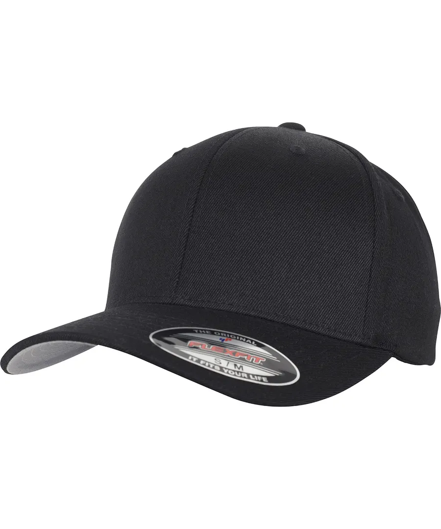 Flexfit wool-blend (6477) – Black
