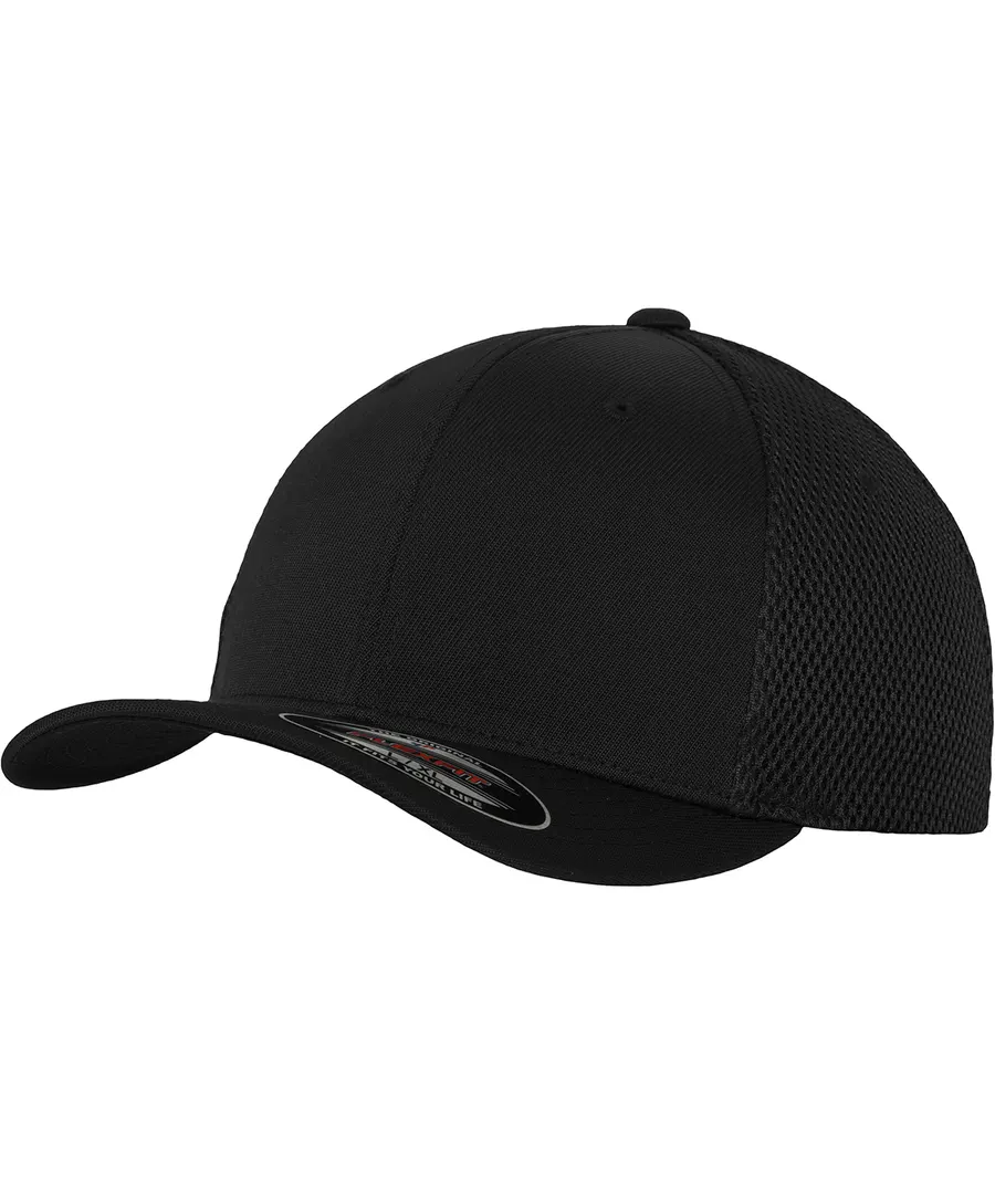 Flexfit tactel mesh (6533) – Black