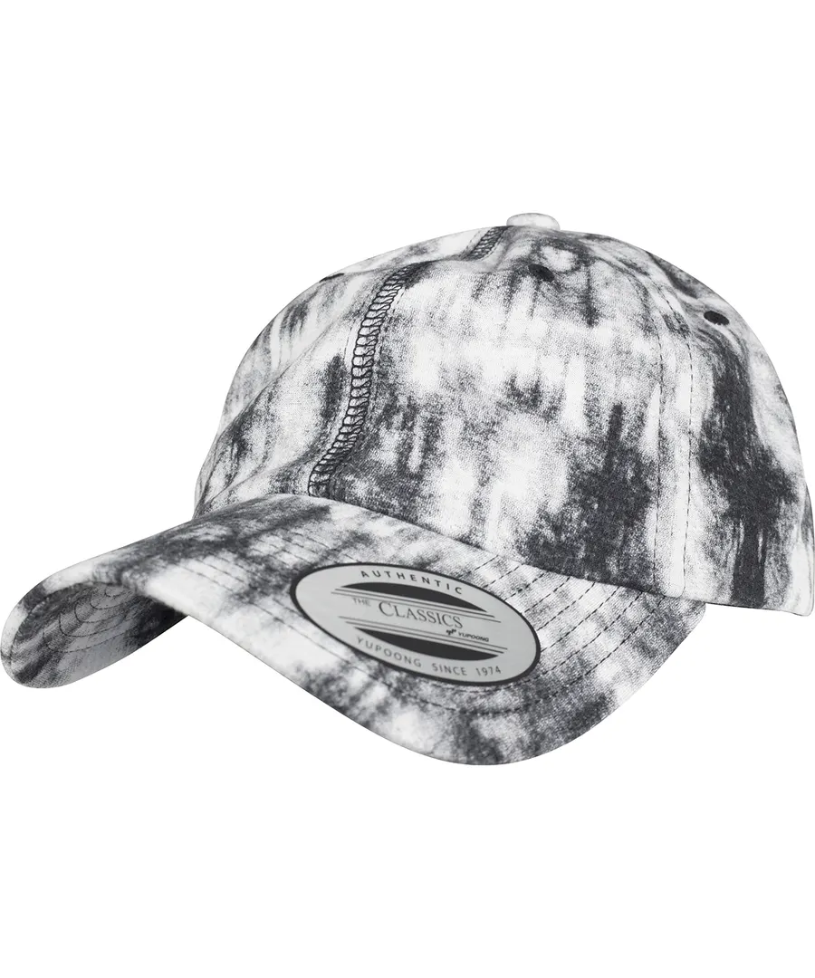 Low-profile tie-dye cap (6245TD) – Grey