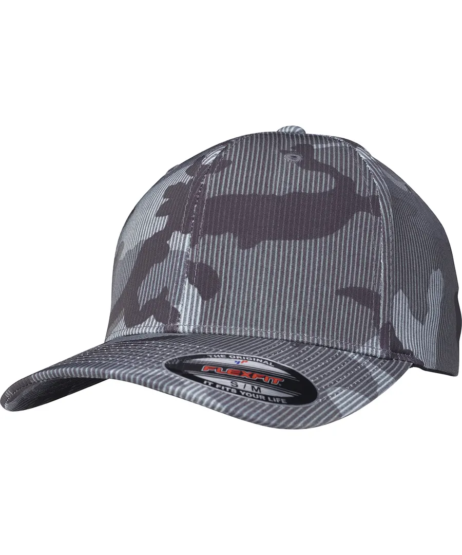 Flexfit camo stripe cap (6277CS) – Dark Camo