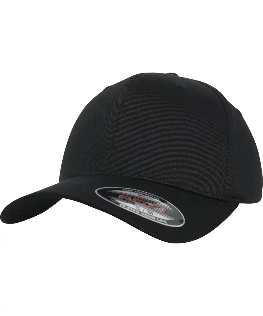 Flexfit organic cotton cap (6277OC) – Black