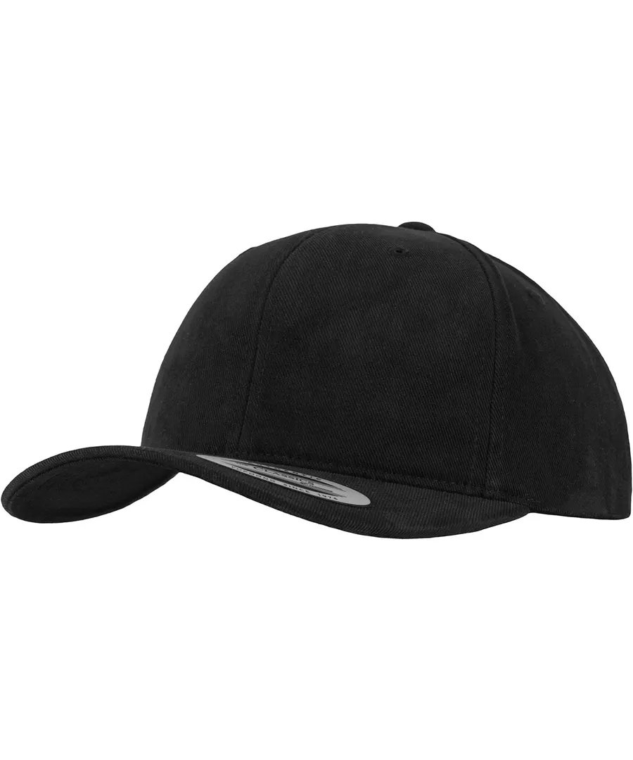 Brushed cotton twill mid-profile (6363V) – Black