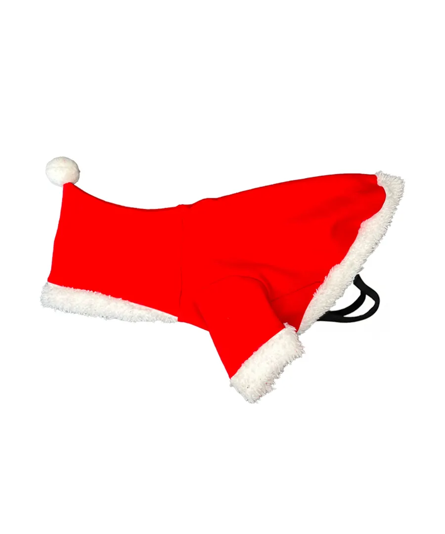 Dog’s Santa hoodie – Red/White