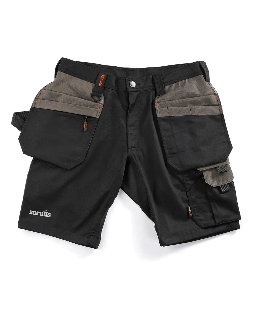 Worker plus holster shorts – Black