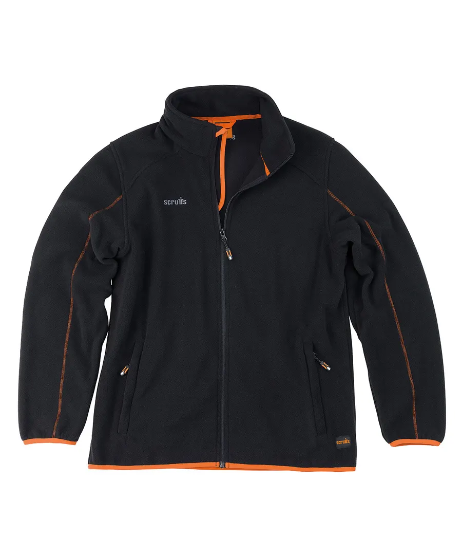 Harbour microfleece jacket – Black