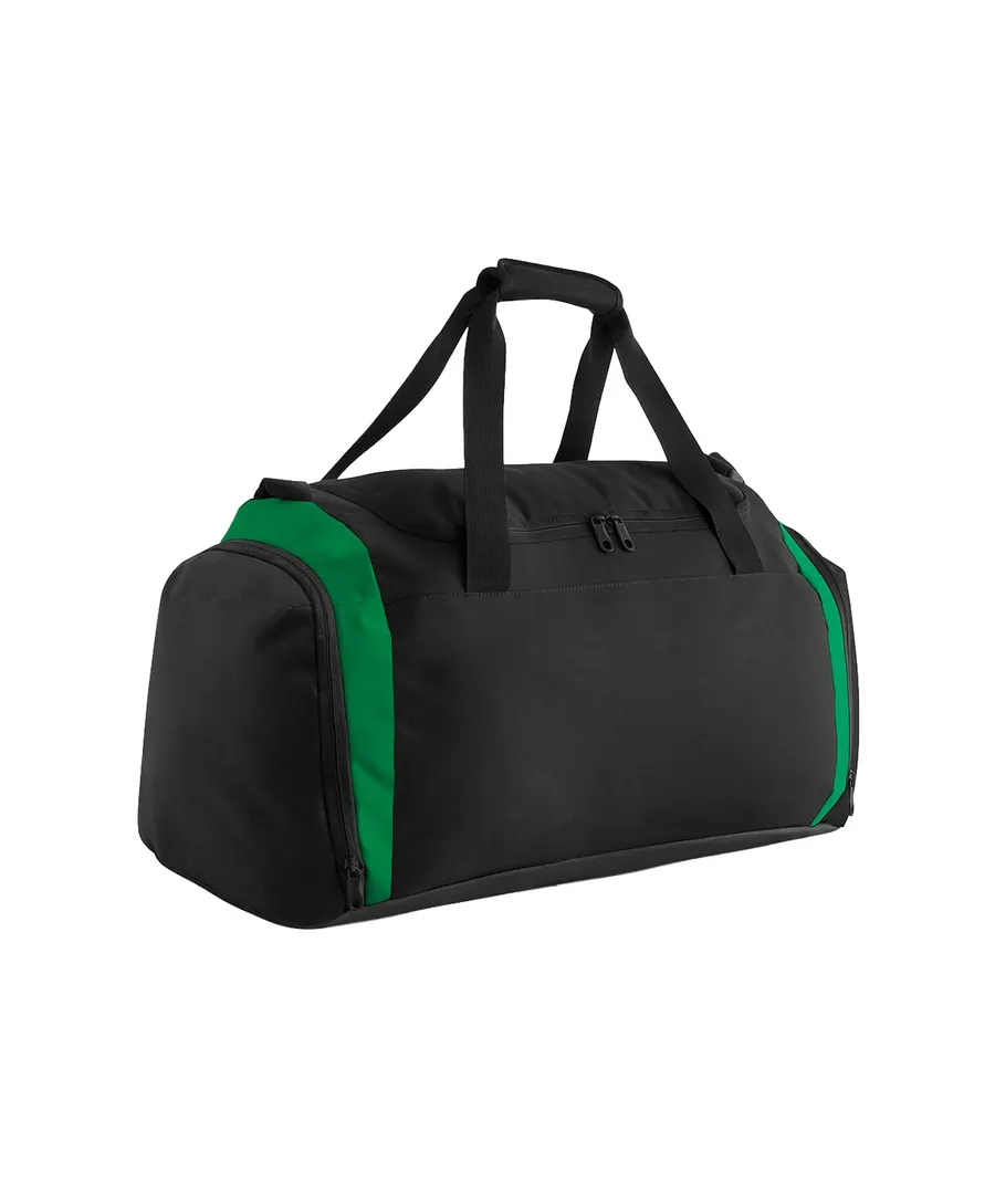 Teamwear holdall – Black/Green