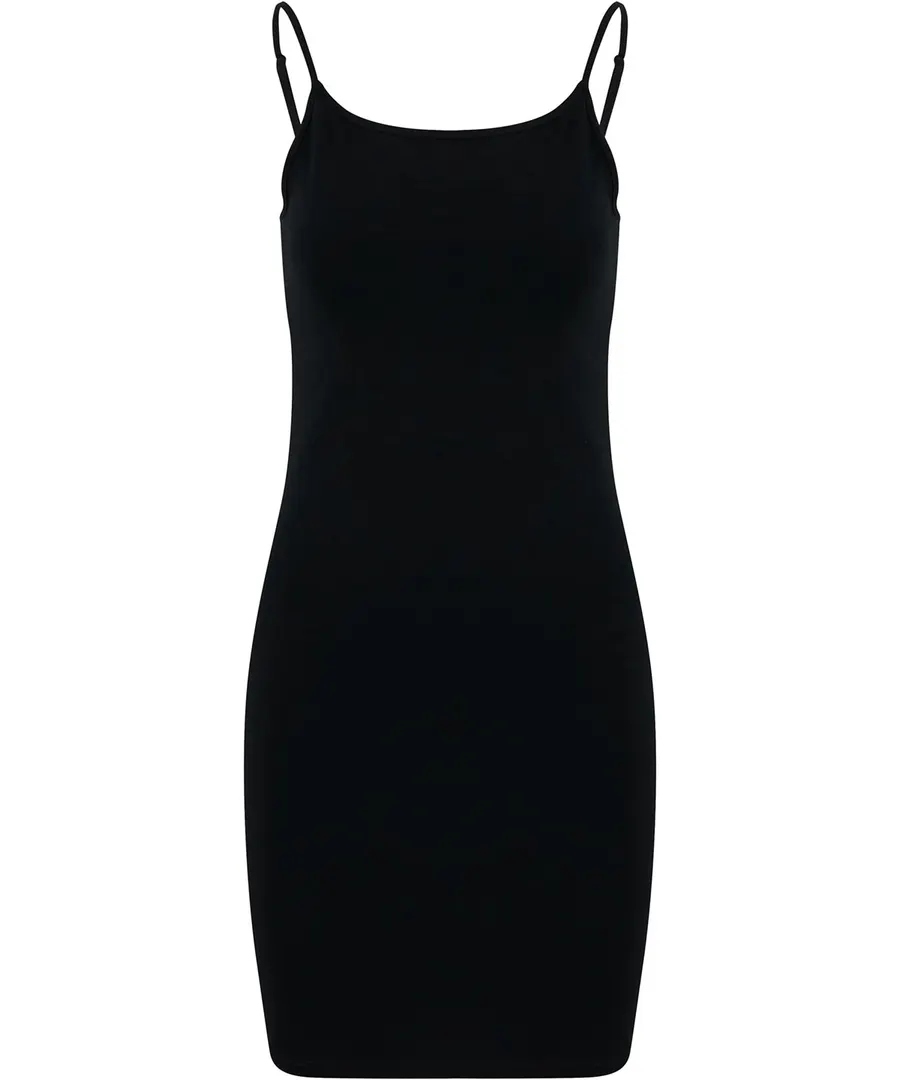 Women’s stretch Jersey slim dress – Black