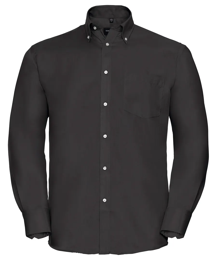 Long sleeve ultimate non-iron shirt – Black