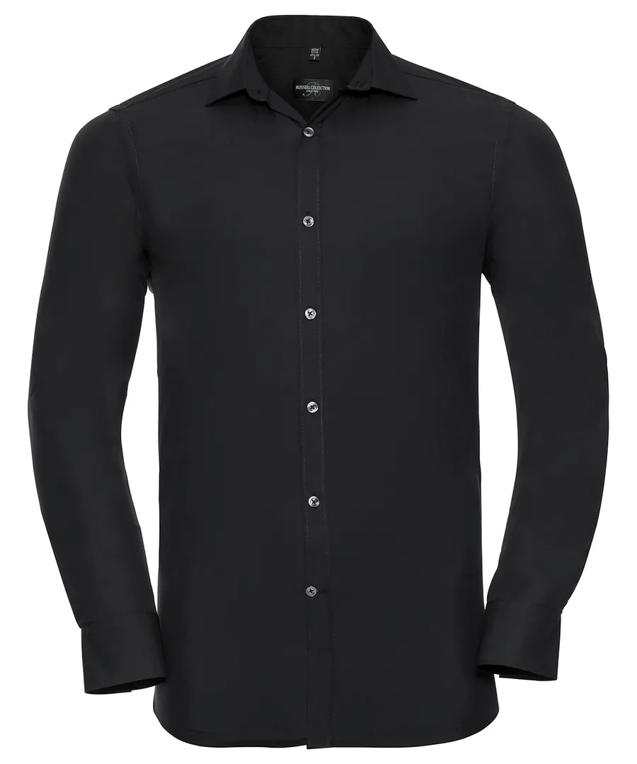 Long sleeve ultimate stretch shirt – Black