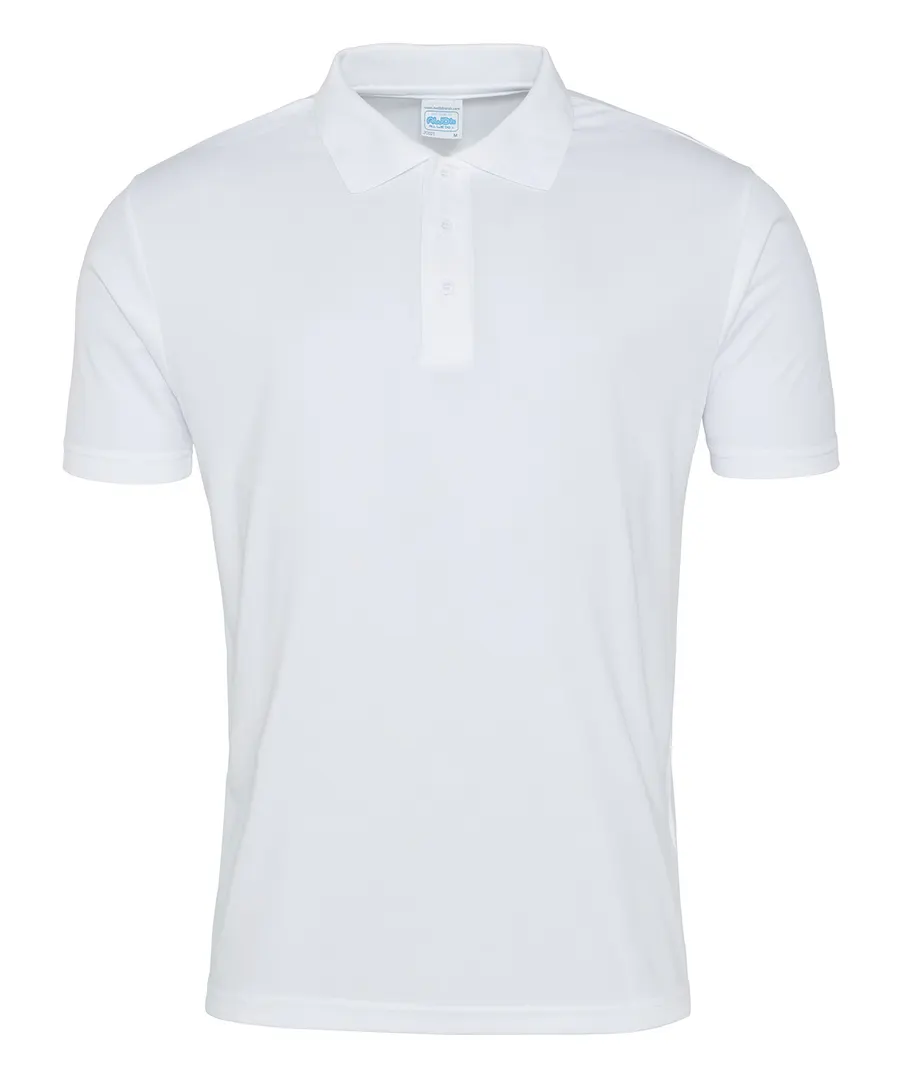 Cool smooth polo – Arctic White