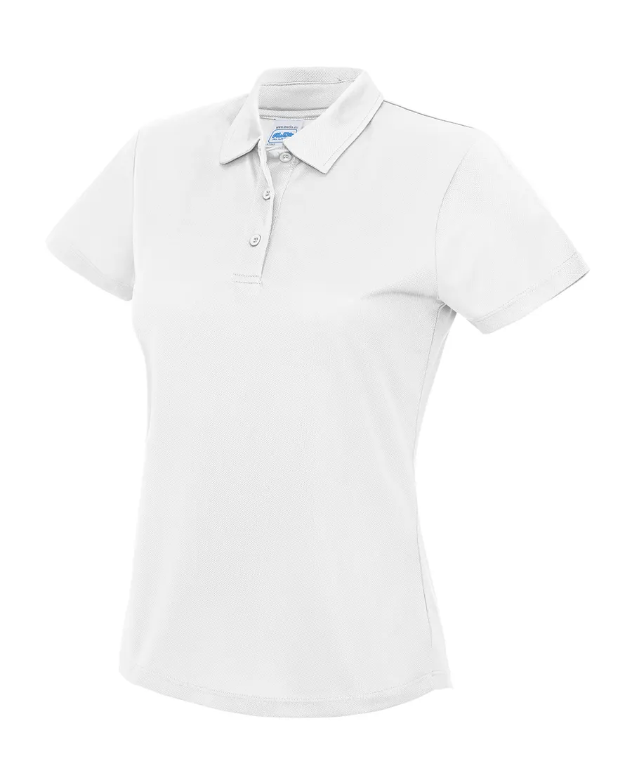 Women's cool polo – Arctic White