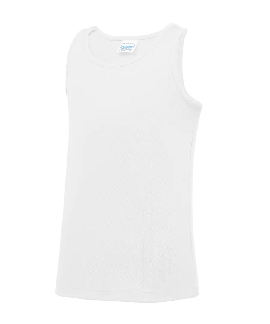 Kids cool vest – Arctic White