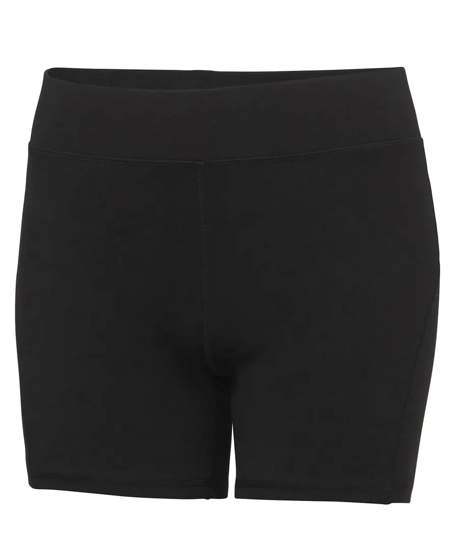 Women's cool training shorts – Jet Black