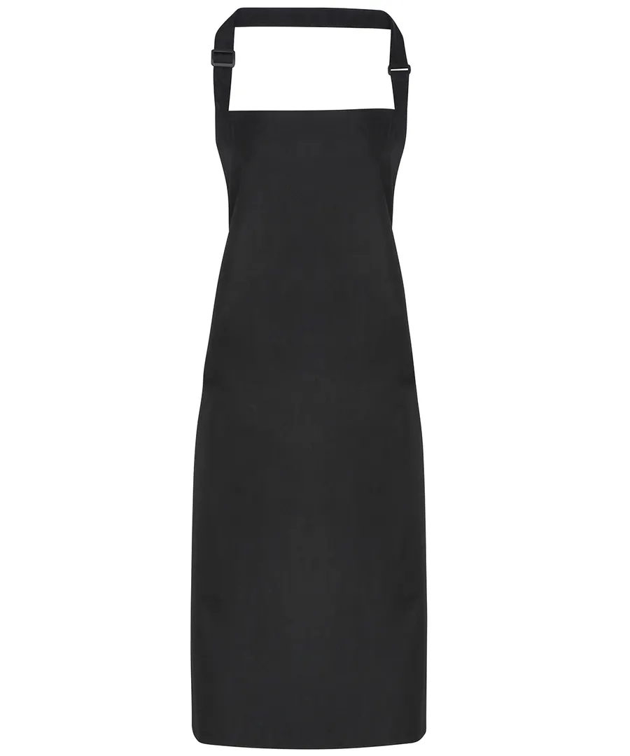 Waterproof bib apron – Black