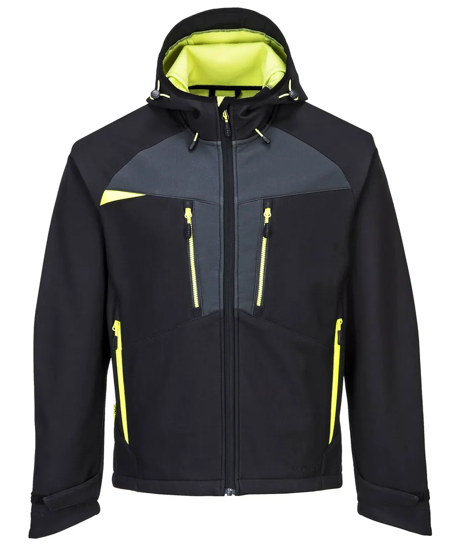 DX4 Softshell jacket (DX474) – Black