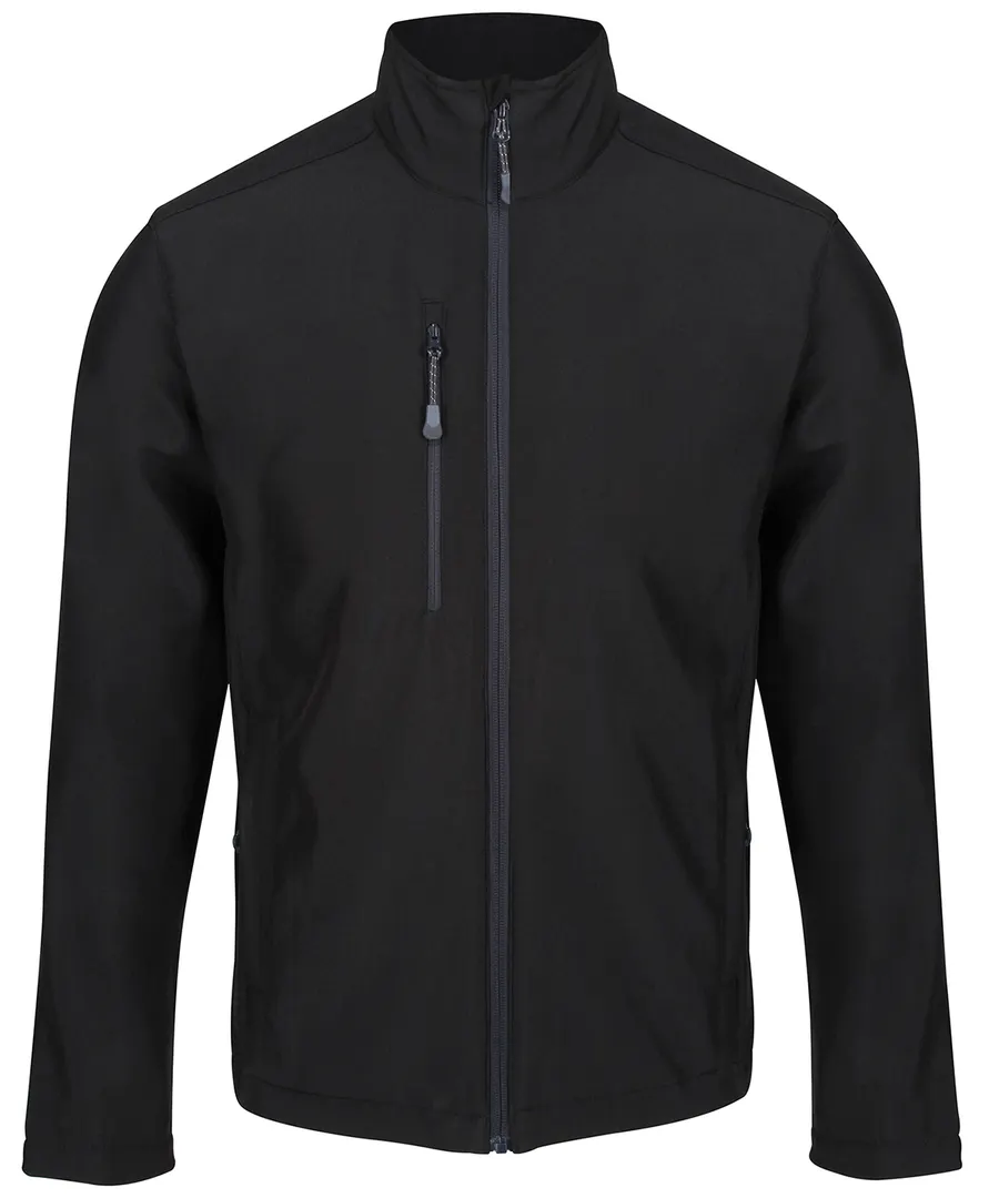 Honestly Made recycled softshell jacket – Black