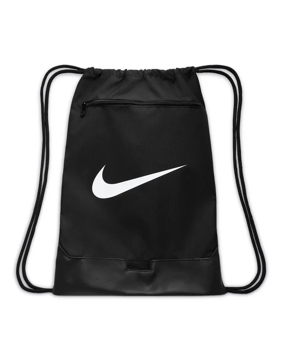 Nike Brasilia drawstring (18 litre) – Black/Black/White