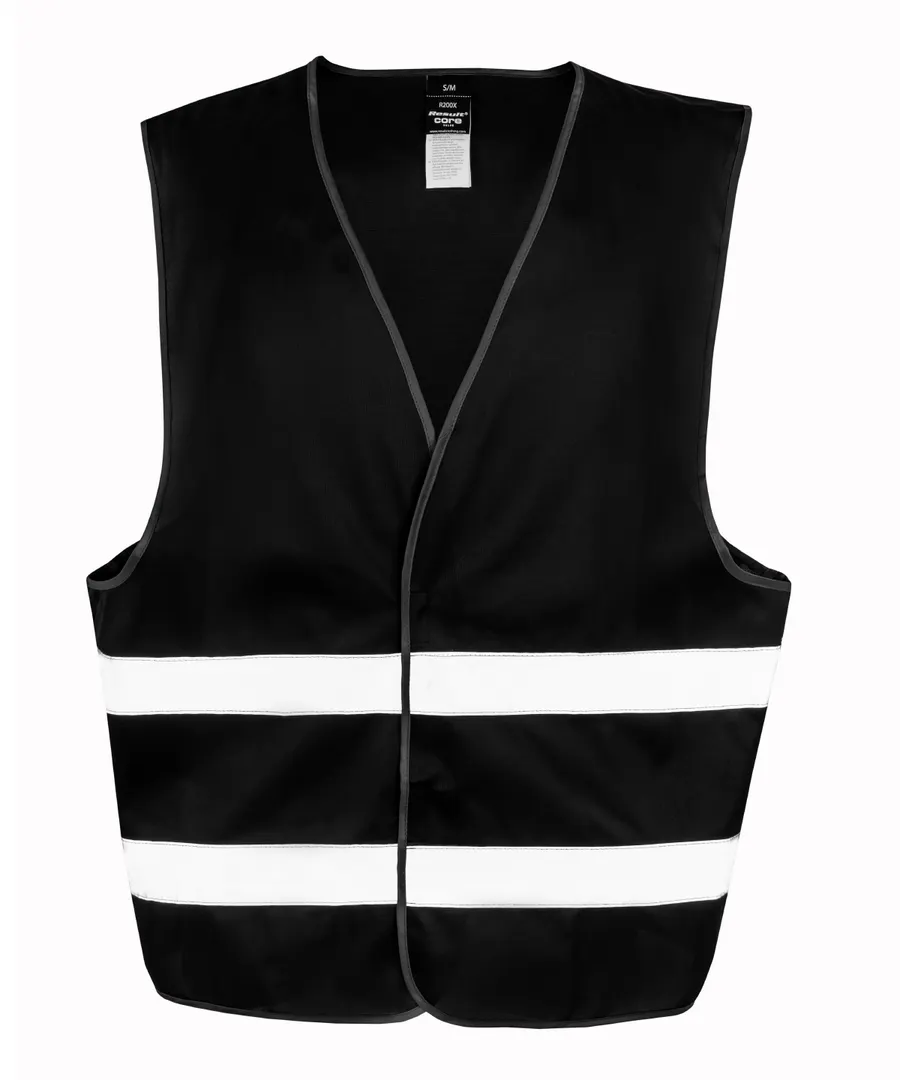 Core hi-vis vest – Black