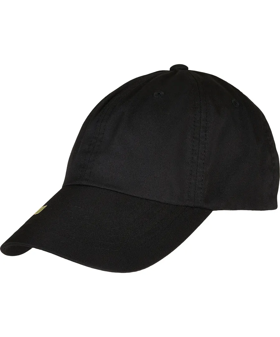 Recycled polyester dad cap – Black