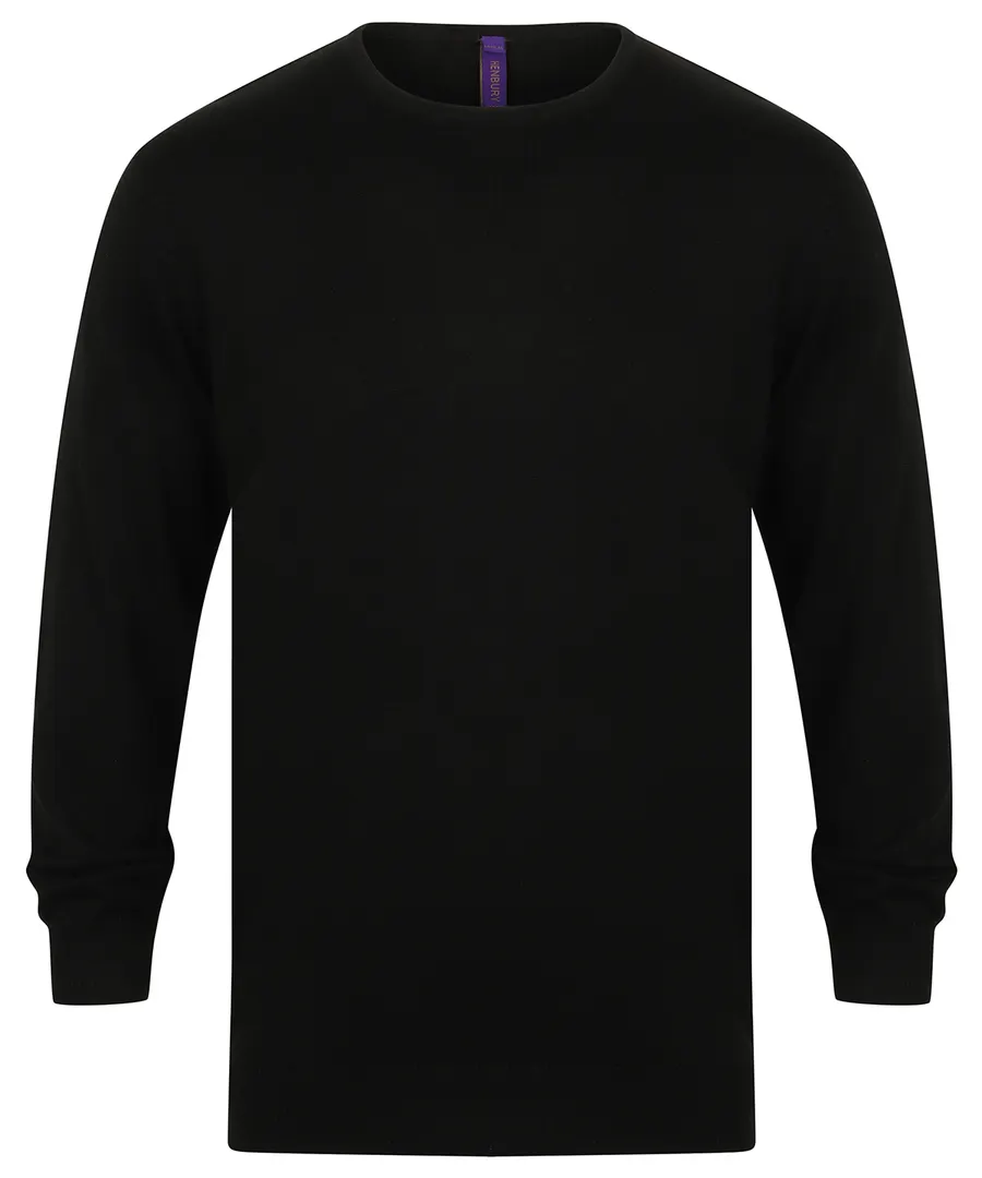 Crew neck jumper – Black