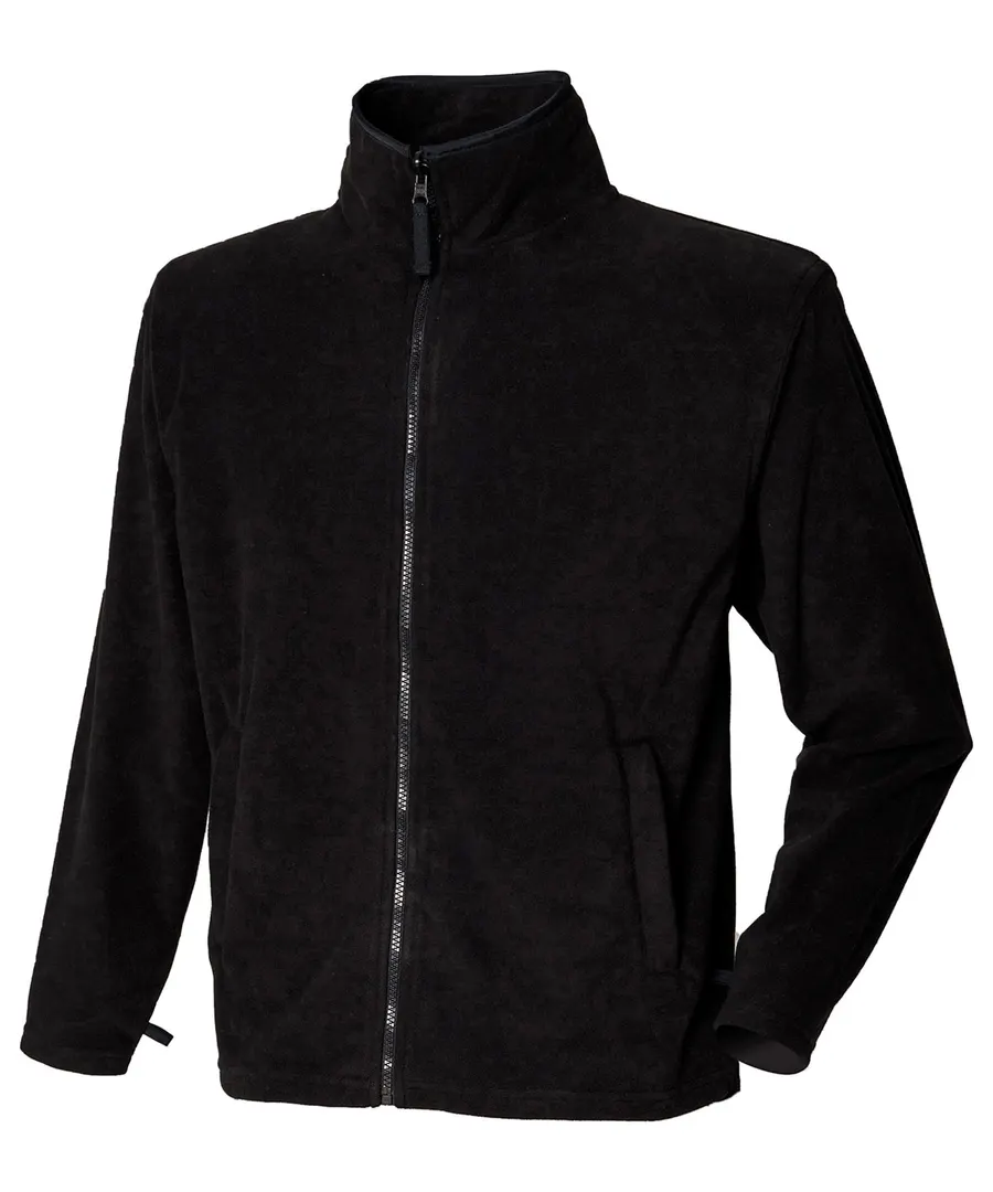 Microfleece jacket – Black
