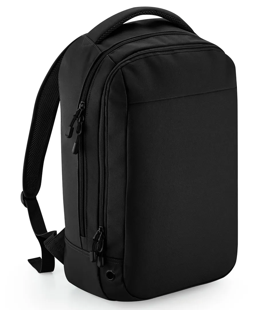 Athleisure sports backpack – Black/Black