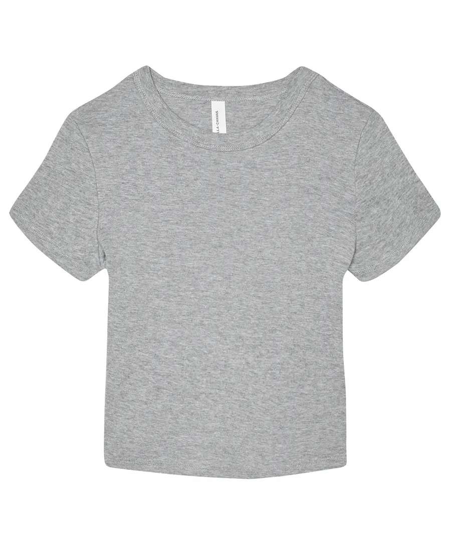 Women’s micro rib baby t-shirt – Athletic Heather