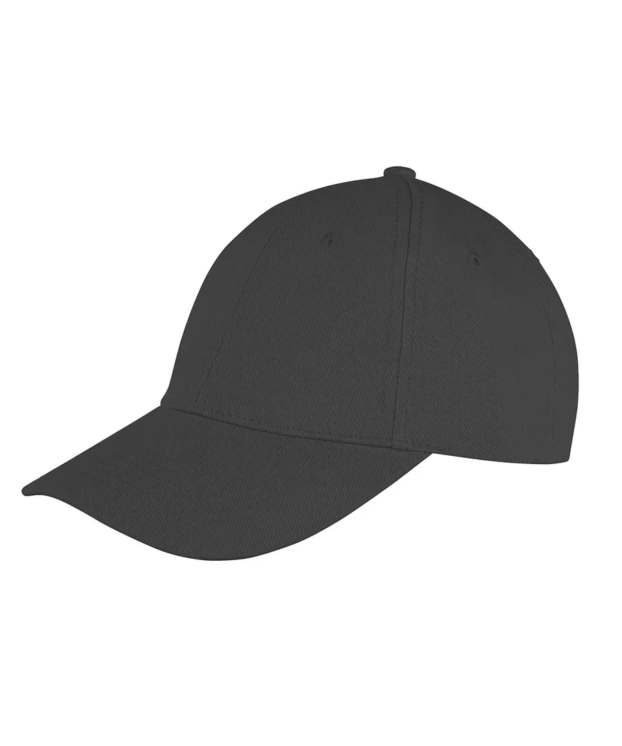 Core recycled low-profile cap – Black