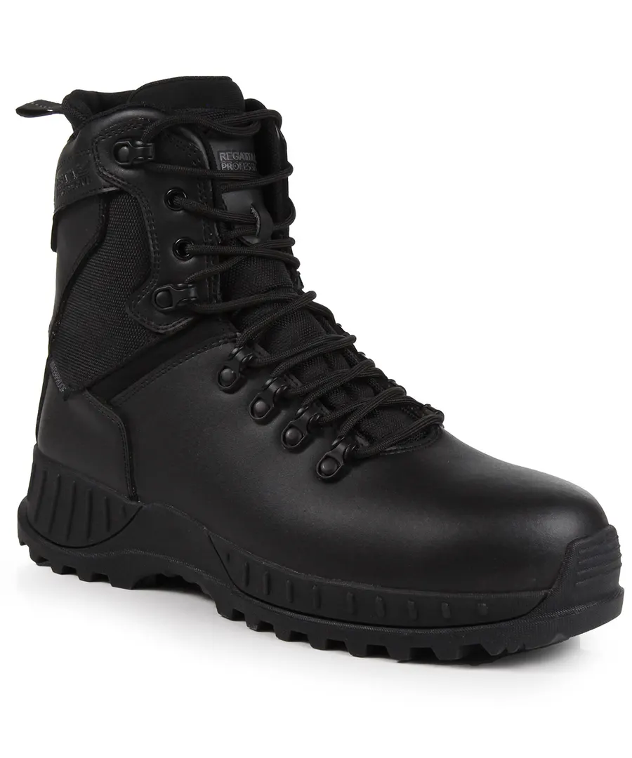 Basestone S3 waterproof safety boots – Black