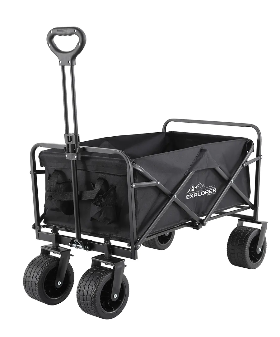 Explorer foldable cart – Black