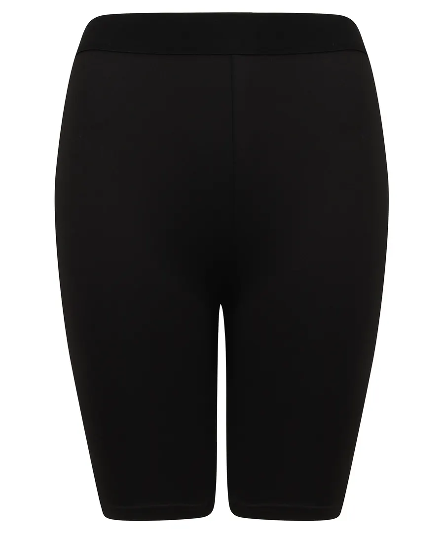 Women's fashion cycling shorts – Black/Black