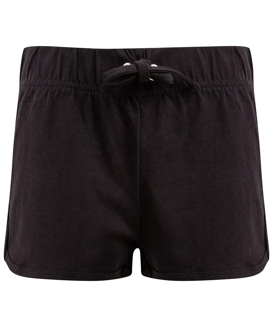 Kids retro shorts – Black/Black