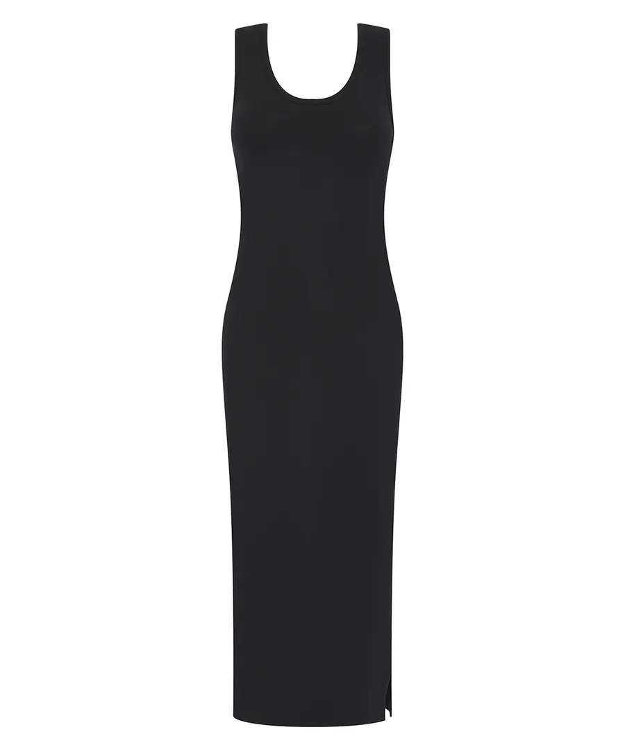 Women’s racerback midi dress – Black