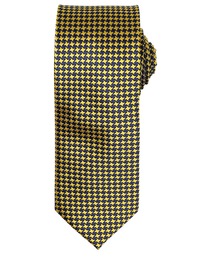 Puppy tooth tie – Gold