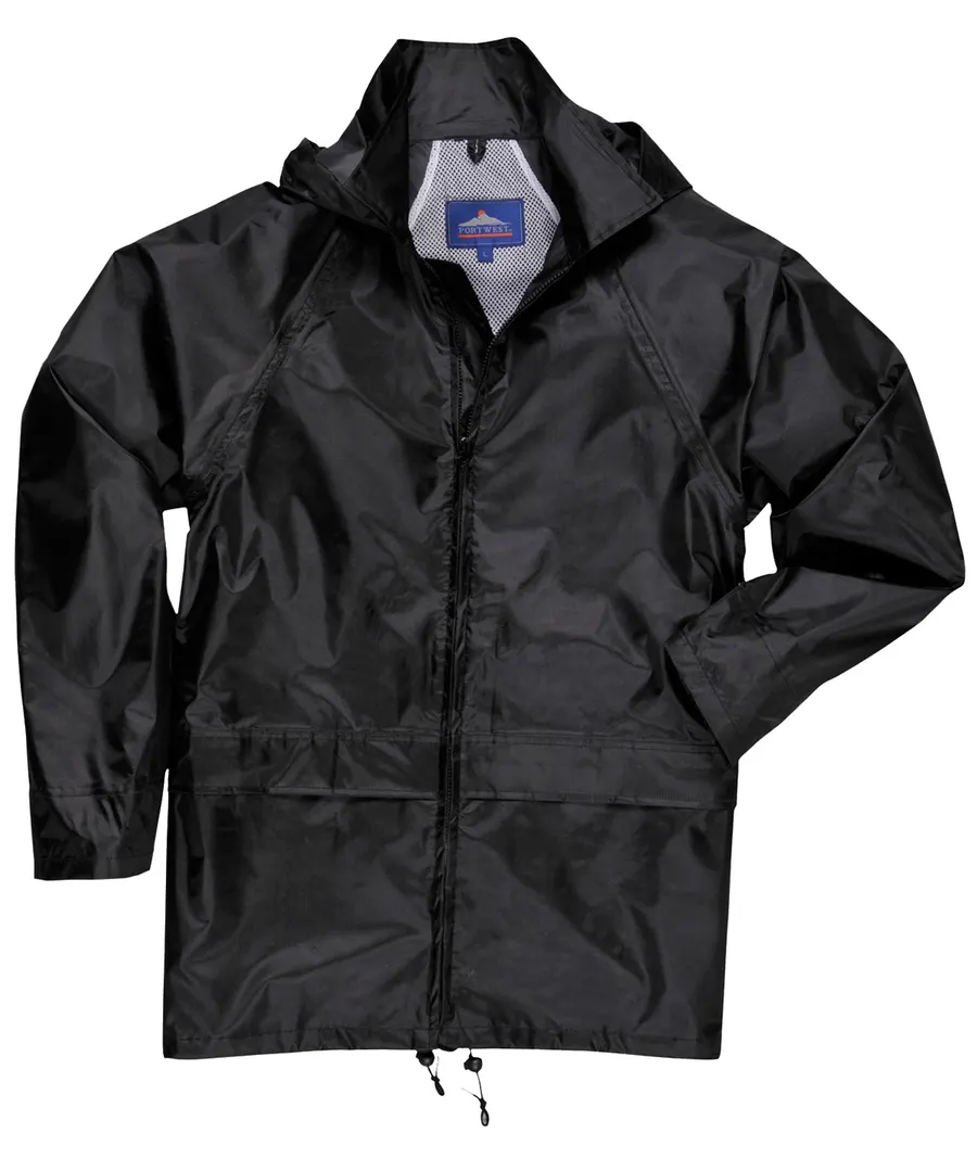 Classic rain jacket (S440) – Black