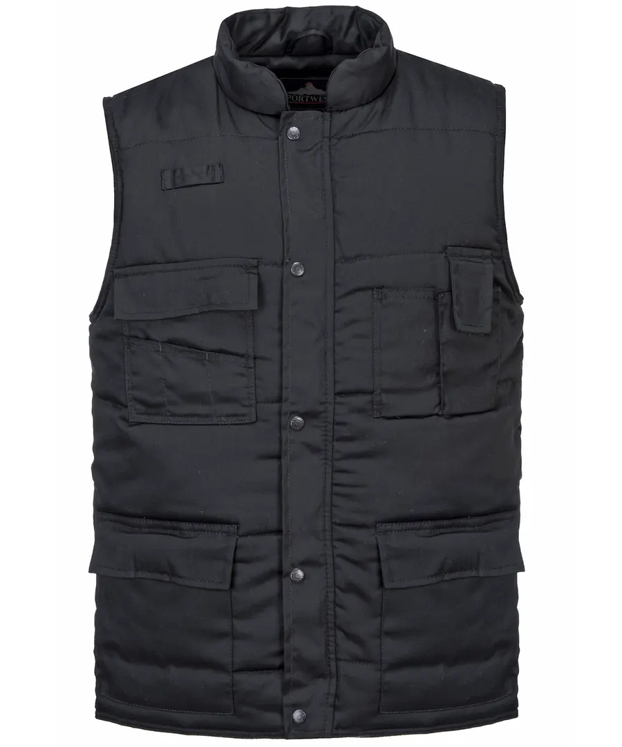 Shetland bodywarmer (S414) – Black